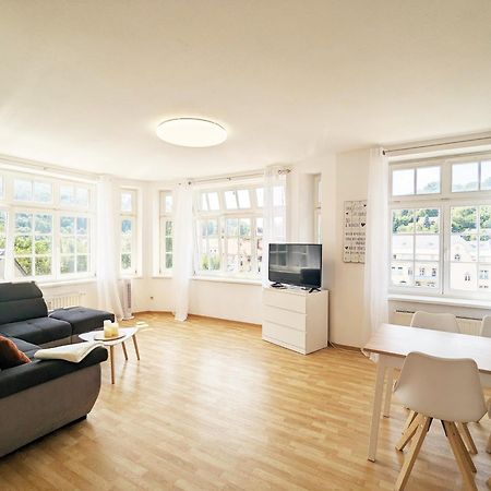Hw3 - Urlaubsmagie - Helle, Grosse Wohnung Mit Pool Sebnitz Buitenkant foto