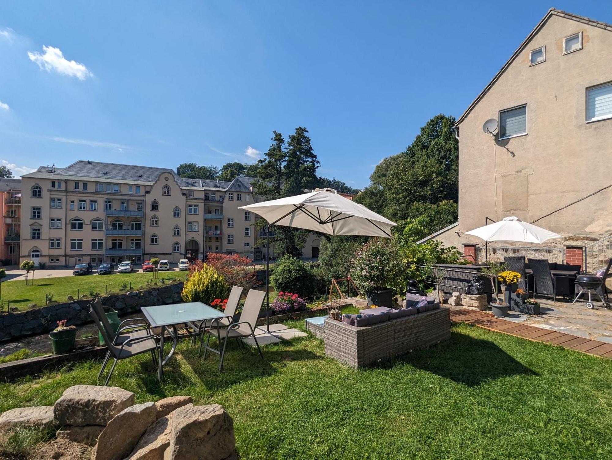 Hw3 - Urlaubsmagie - Helle, Grosse Wohnung Mit Pool Sebnitz Buitenkant foto