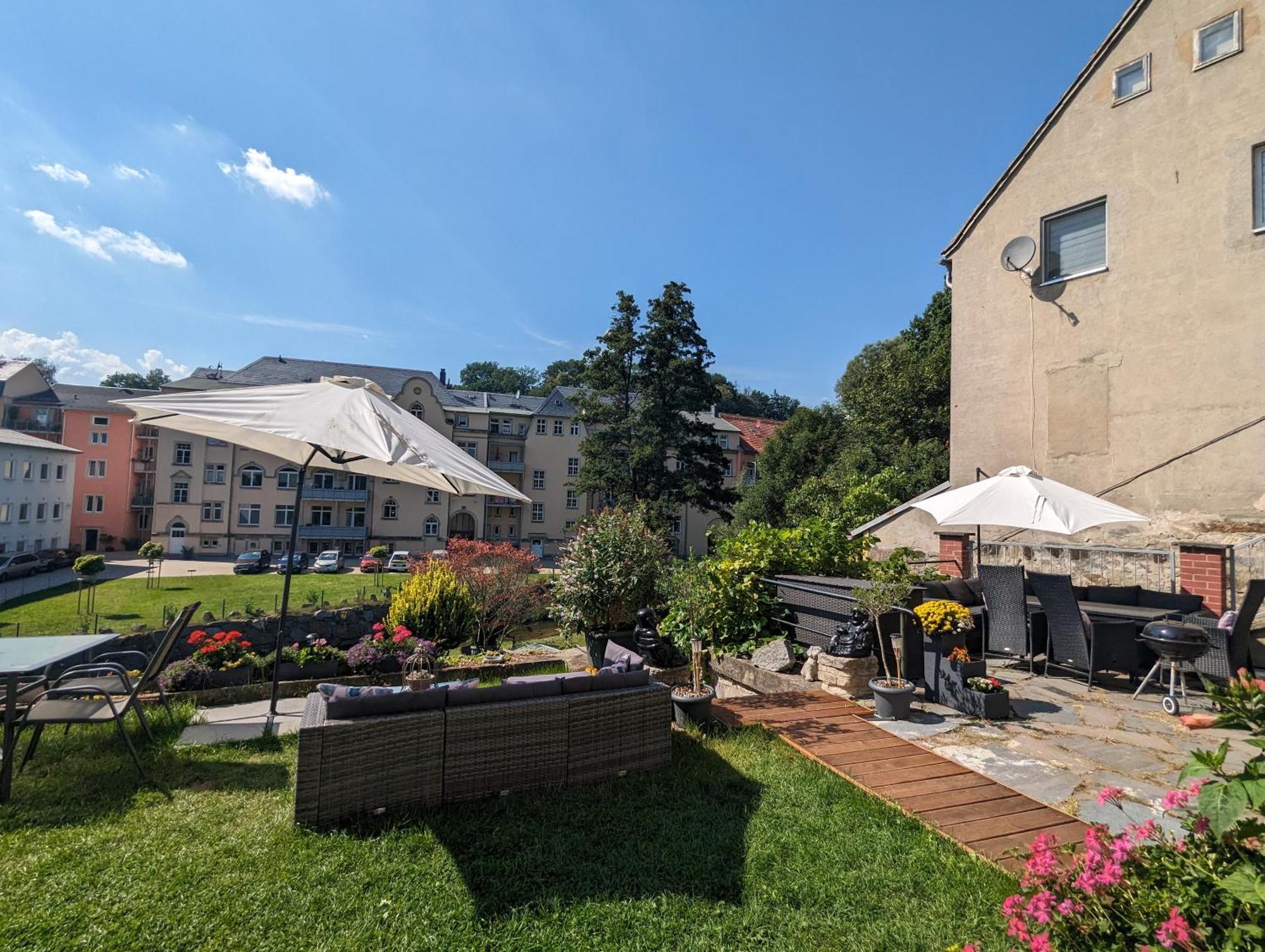 Hw3 - Urlaubsmagie - Helle, Grosse Wohnung Mit Pool Sebnitz Buitenkant foto