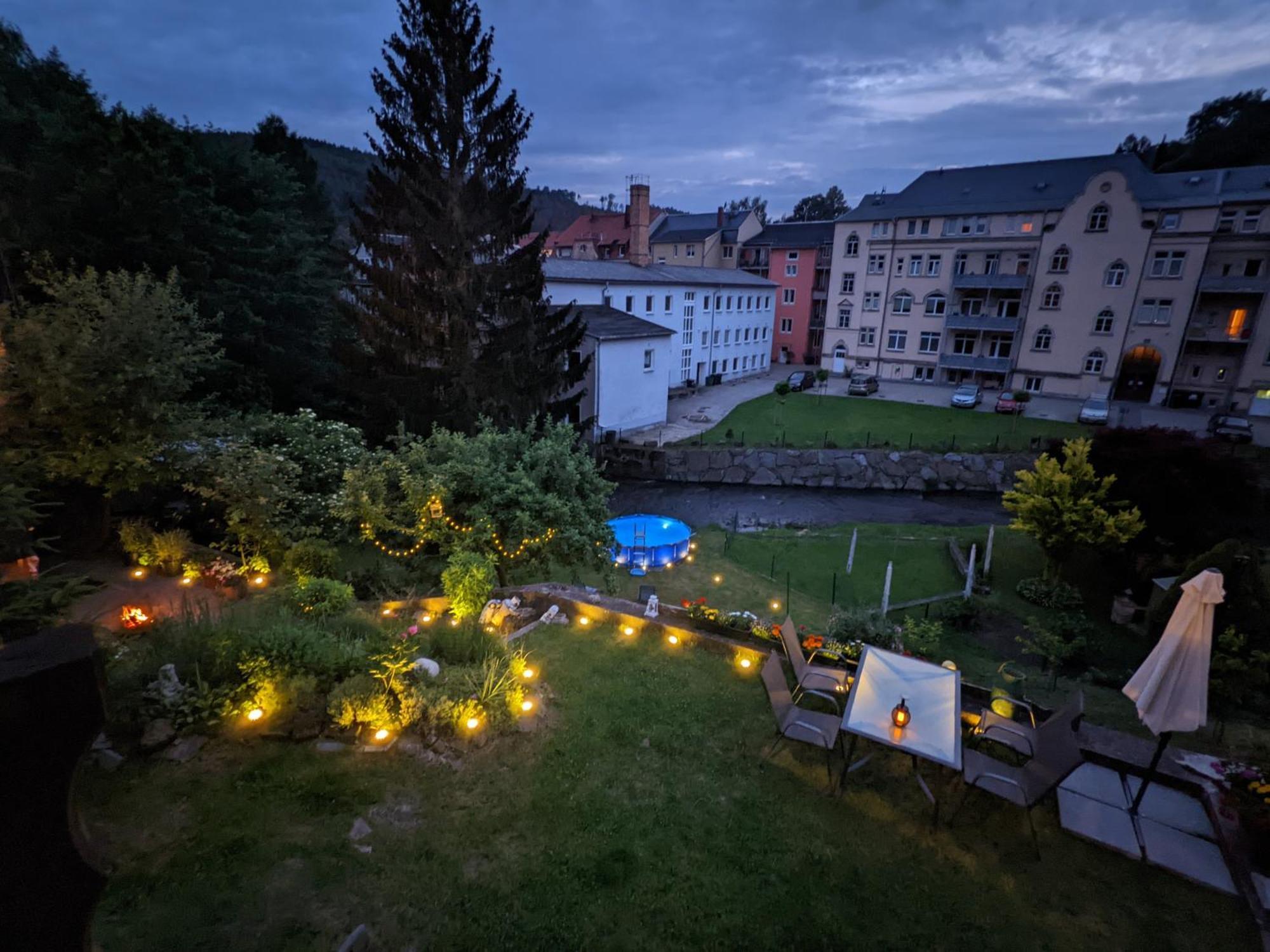 Hw3 - Urlaubsmagie - Helle, Grosse Wohnung Mit Pool Sebnitz Buitenkant foto