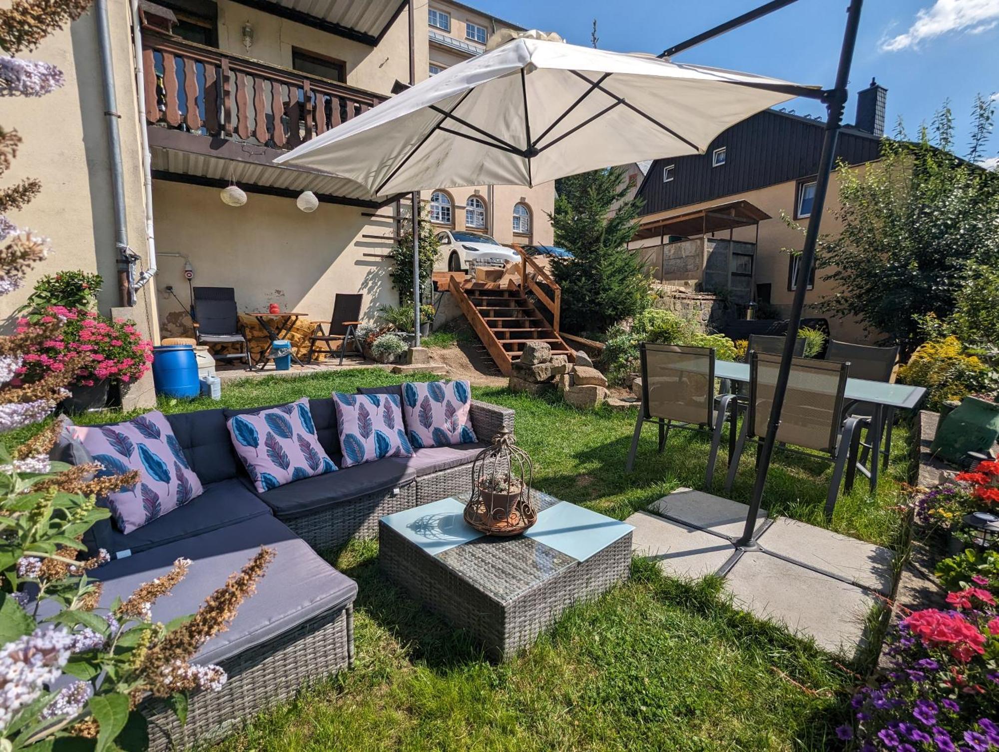 Hw3 - Urlaubsmagie - Helle, Grosse Wohnung Mit Pool Sebnitz Buitenkant foto