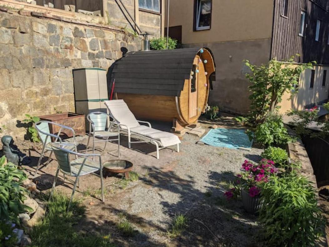 Hw3 - Urlaubsmagie - Helle, Grosse Wohnung Mit Pool Sebnitz Buitenkant foto