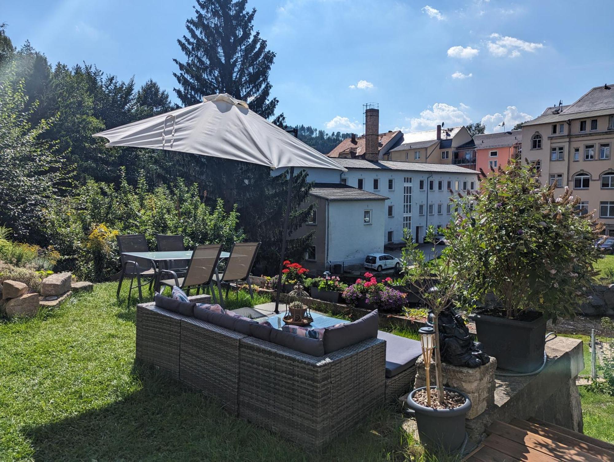 Hw3 - Urlaubsmagie - Helle, Grosse Wohnung Mit Pool Sebnitz Buitenkant foto