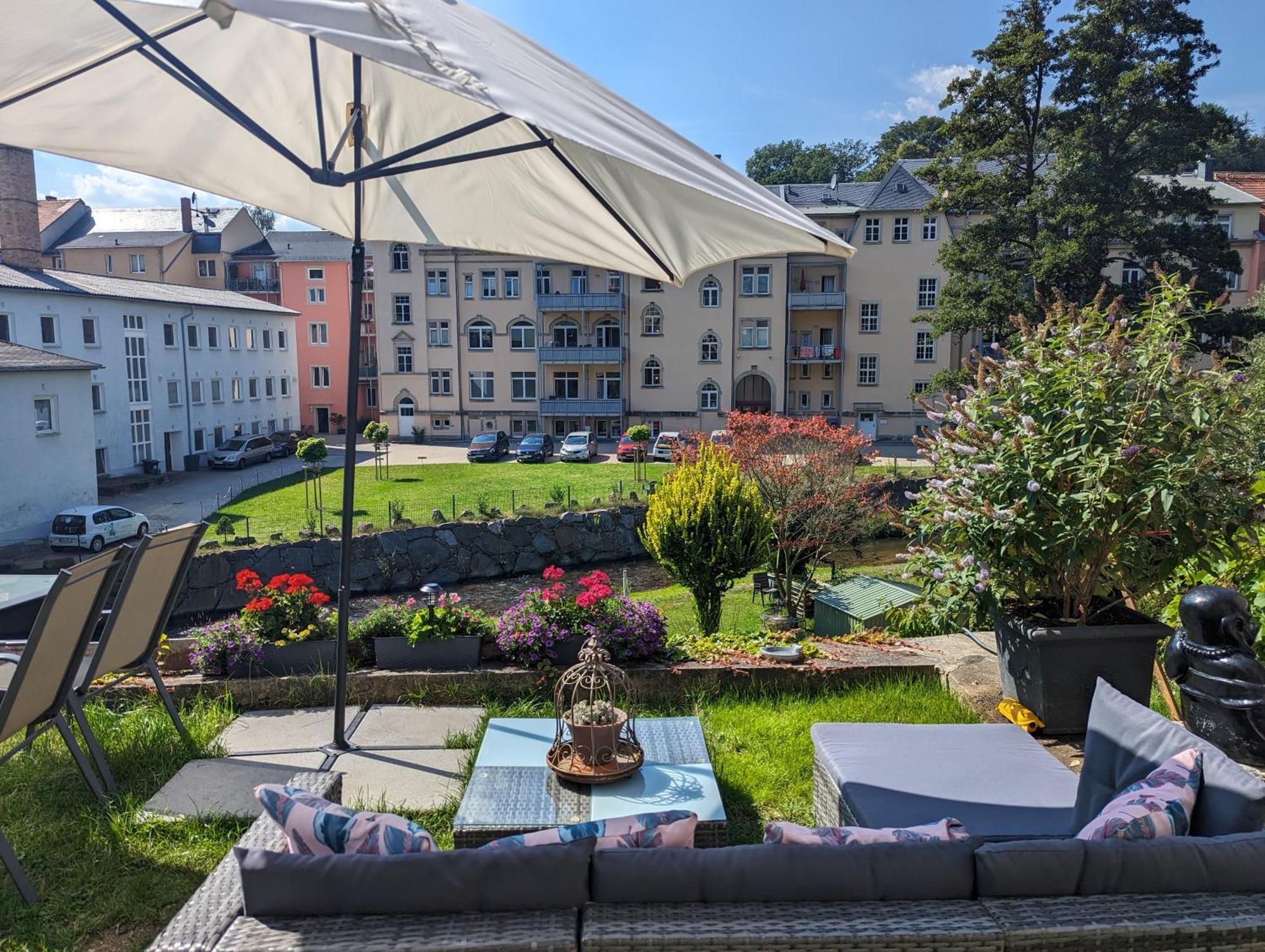 Hw3 - Urlaubsmagie - Helle, Grosse Wohnung Mit Pool Sebnitz Buitenkant foto