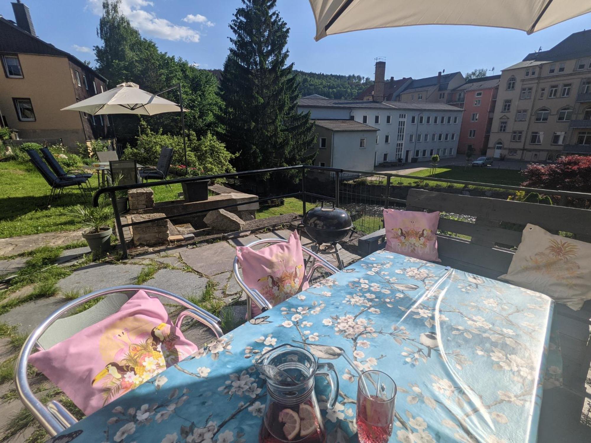 Hw3 - Urlaubsmagie - Helle, Grosse Wohnung Mit Pool Sebnitz Buitenkant foto