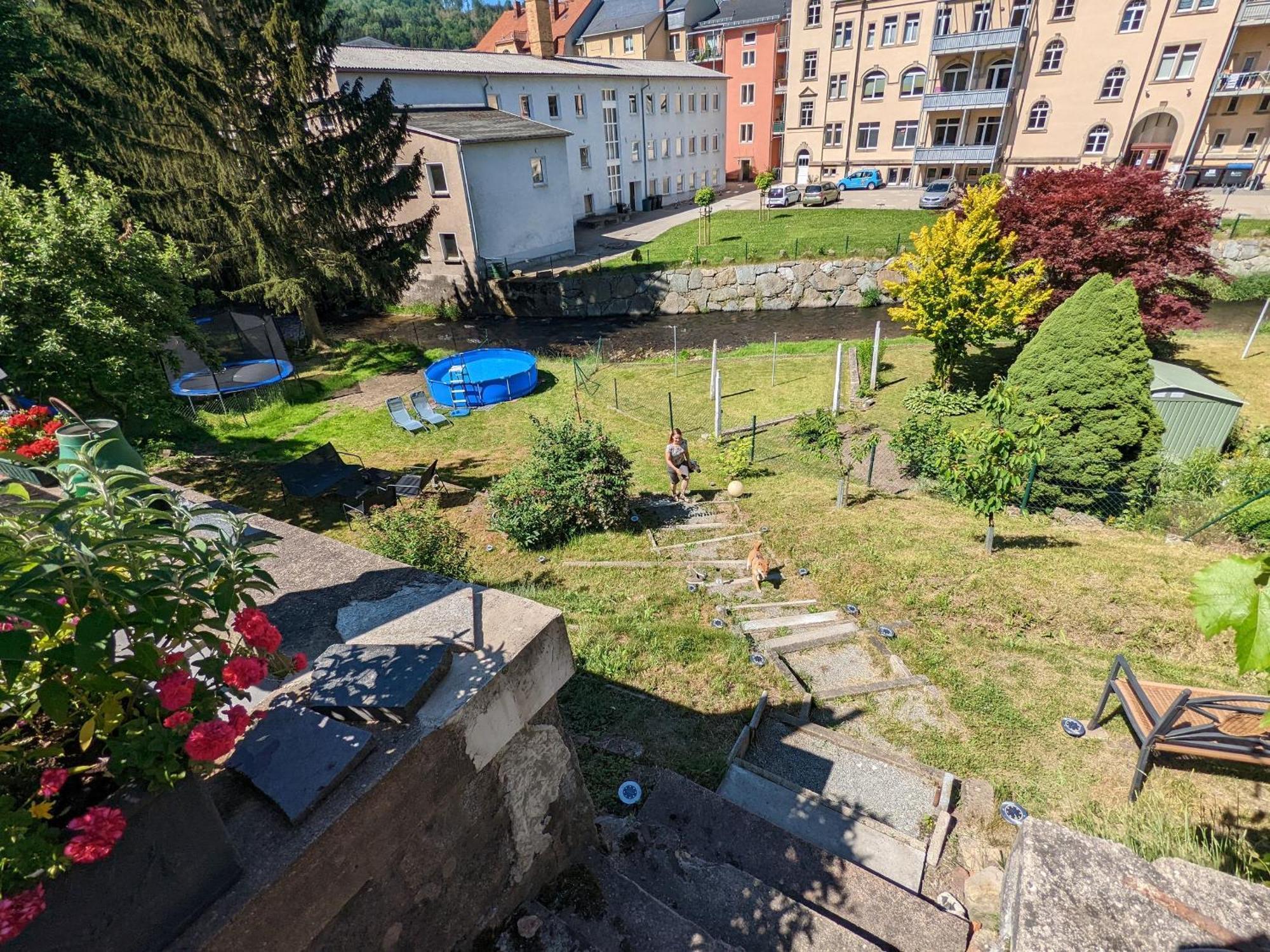 Hw3 - Urlaubsmagie - Helle, Grosse Wohnung Mit Pool Sebnitz Buitenkant foto