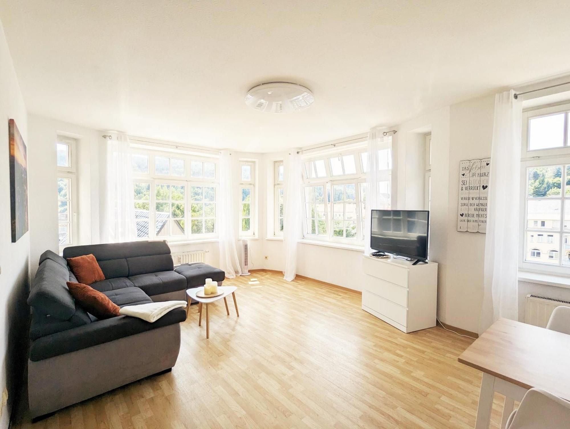 Hw3 - Urlaubsmagie - Helle, Grosse Wohnung Mit Pool Sebnitz Buitenkant foto