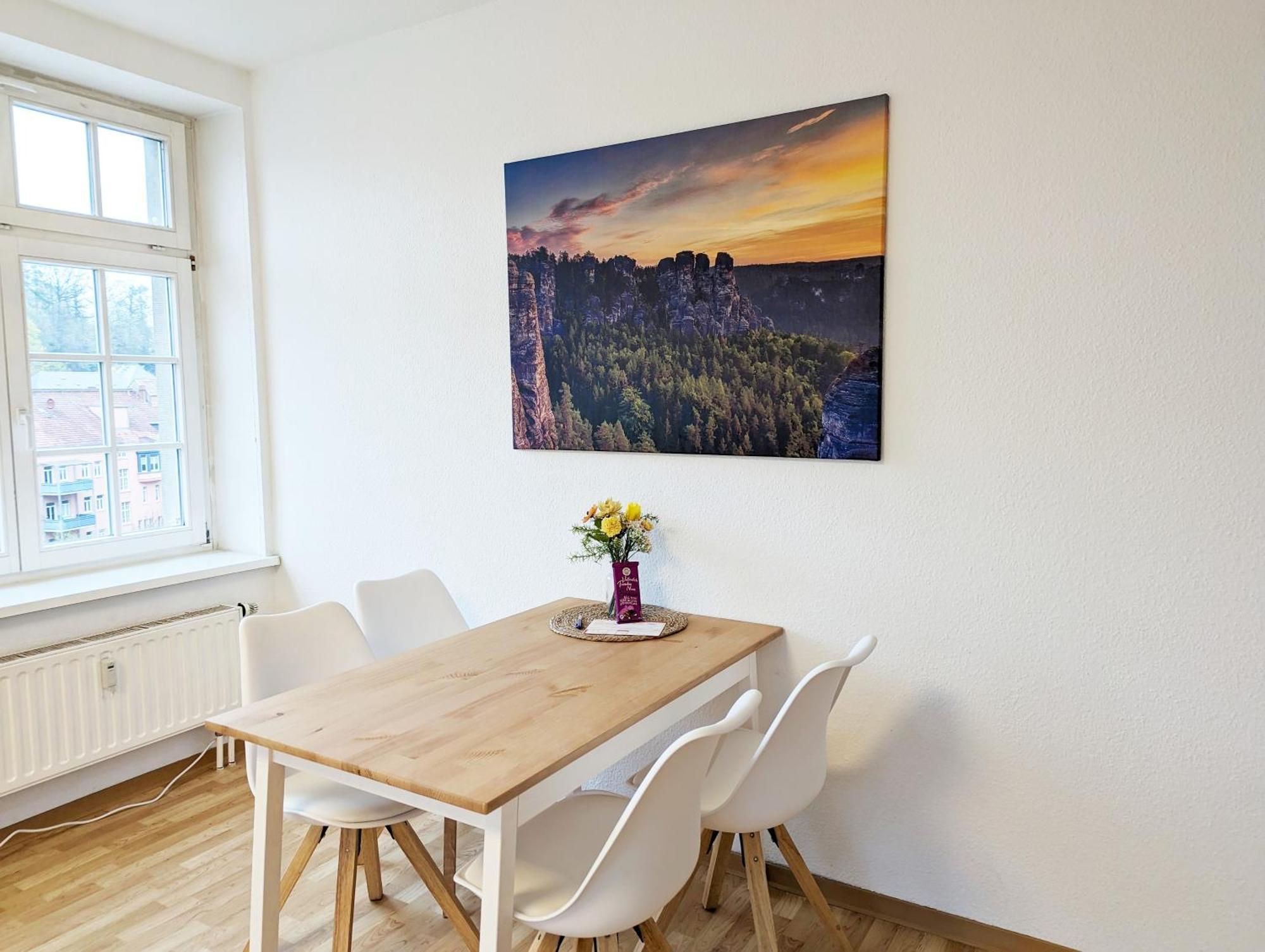 Hw3 - Urlaubsmagie - Helle, Grosse Wohnung Mit Pool Sebnitz Buitenkant foto